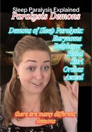 Understanding Sleep Paralysis Demons and Their Encounters