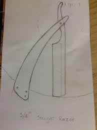 That makes putting the blades in, a. 5 8 Straight Razor Design Custom Straight Razors Straight Blade Razor Straight Razor