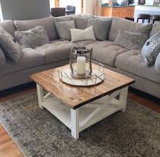 Larger Merrifield Farmhouse Coffee Table Elephantshoe Woodworks Coffee Table Farmhouse Farm House Living Room Home Living Room