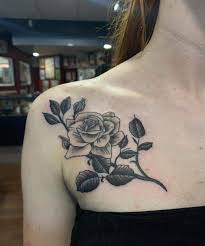 In this way, the rose tattoo symbolized a very specific type of love. 70 Flower Tattoo On Shoulder Ideas And The Meanings Behind Them Saved Tattoo