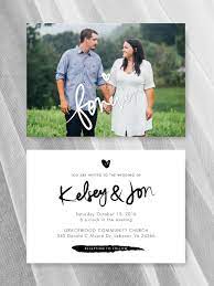 Wedding Invitation Photo Wedding Cards Template Photo Card Etsy Photo Wedding Invitations Photo Wedding Card Digital Wedding Invitations