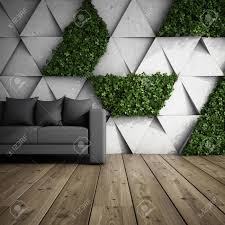 Use a combination of strips and triangles as you go around the ring. Sofa In Modern Interior With Concrete Wall Of Blocks And Vertical Stock Photo Picture And Royalty Free Image Image 77109930