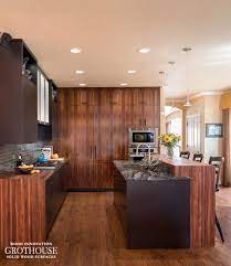 Charlie dresebn eclectic kitchen photo in denver with wood countertops, a farmhouse sink, dark wood. Bolivian Rosewood Countertops In Denver Co