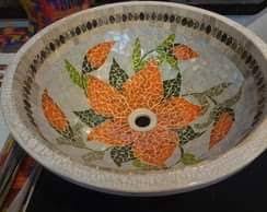 Pin De Marisa Paredes En Flores Mosaico Mosaicos Mosaico De Azulejos Mosaico Ceramica