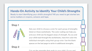 Strengths Chain Hands On Activity To Help Kids Identify Their Strengths Hands On Activities Worksheets For Kids Social Thinking