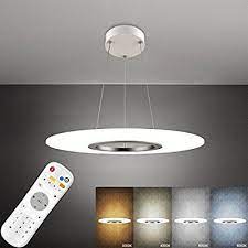 kjlars 36w dimmbar rund led pendelleuchte buroleuchte deckenleuchte hangeleuchte farbtemperatur mit f led pendelleuchte led deckenleuchte dimmbar pendelleuchte