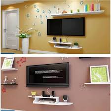 Le plus du service : Meuble Tv Mural Suspendu Etagere Pour Recepteur Tv Wifi Ideekor