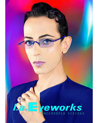 Ethereally yours: translating l.a.Eyeworks' groundbreaking “ripple  titanium” concept into a rimless frame edition, musician