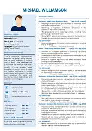 This proven cv template is easy to use and will help you to get noticed by recruiters, get job interviews and ultimately land the job you want. How To Write A Cv For Jobs In Spain With Spanish Cv Examples Cv Nation