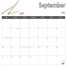 2020 Printable Calendar For Kids Imom