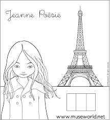 She wants to become a ballet dancer in paris. Paris Coloring Pages Pictures Whitesbelfast Com
