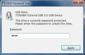 If you forget your password, the drive cannot be unlocked . Toshiba Semicon Storage Com
