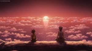 ❤ get the best hunter x hunter wallpapers on wallpaperset. Sunset Pretty Family Glow Gon Sun Guy Bonito Father Sweet Nice Spiky Hair Hd Wallpaper Peakpx