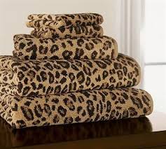 Available as a single towel or in a set of four. 35 Towels Of The Wild Ideas Towel Set Animal Print Bathroom Towel