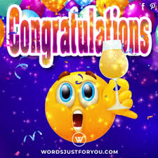 Congratulations Gif - 7687 | Words Just for You! - Best Animated Gifs and Greetings for Family and Friends