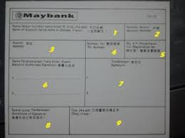 Opening a bank account in singapore. Maybank Current Account