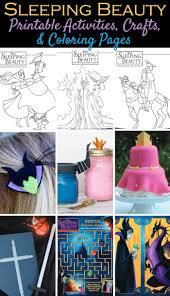 Sleeping beauty dragon coloring pages. Disney S Sleeping Beauty Printable Activities Coloring Pages And Crafts Mom Endeavors
