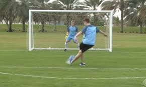 Belgium's first game is against russia on 12 june, before they face denmark (17 june) and finland (21 june). Man City Ace Kevin De Bruyne Hit In Face By Rabona Penalty Daily Mail Online