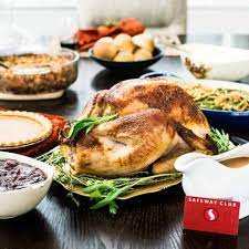 Safeway's thanksgiving turkey dinner contains a cooked turkey, stuffing, mashed potatoes, turkey gravy, cranberry sauce, dinner rolls and a pumpkin pie. 7 Tips For A Traditional Thanksgiving Menu Renee Nicole S Kitchen