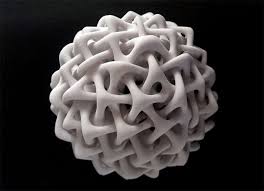 Triple Weave Sphere Print Geometric Shapes Art 3d Printing Art Sphere Design