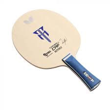 It is heavy, hard and stiff with no flex or vibration making blocking and chopping easy but on the other hand the dwell time is low and the feel of the ball is not great. Timo Boll Caf