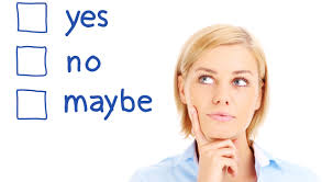 Saying yes and saying no