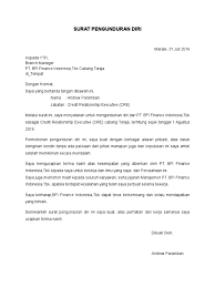 Contoh penulisan amplop surat pengunduran diri. Surat Pengunduran Diri