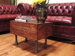Vintage aluminum seal co shipping crate wood wine closuer box coffee table. Custom Coffee Tables Aka Slim Jim Etsy Wine Crate Furniture Crate Coffee Table Crate Furniture