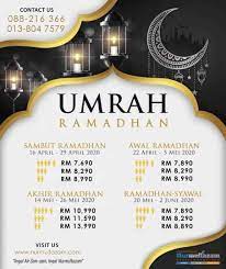Maybe you would like to learn more about one of these? Ramadhan Indah Pakej Umrah Akhir Ramadhan 2020