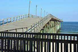 The pier is open, covid 19 clean, social distancing, masks. Carolina Beach Fishing Pier Carolinabeach Com