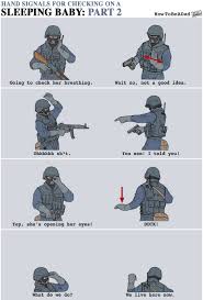 Howtobeadad Com Military Hand Signals For Checking On A
