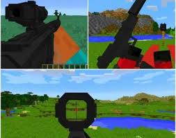 60 Modern Guns Minecraft Pe Mod 1 13 0 2 1 12 0 28 Ios Android Minecraft Pe Minecraft Minecraft Mods