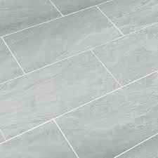 Snapstone Oyster Grey 12 In X 24 In Porcelain Floor Tile 8 Sq Ft Case 11 043 04 02 The Home Depot Porcelain Flooring Kitchen Floor Tile Grey Floor Tiles