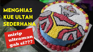 Lihat juga resep tart ultah anak enak lainnya. Menghias Kue Ulang Tahun Karakter Ultraman Zero Youtube