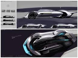 2040 Mercedes Le Mans Concept Cars Automotive Design Concept Car Sketch