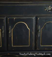 Black Buffet You Are Talking Too Much Black Buffet Black Painted Furniture Black Chalk Paint Furniture