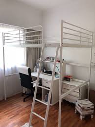 Maybe you would like to learn more about one of these? Ikea Loft Queen Bed Frame Only Furniture Home Living Furniture Bed Frames Mattresses On Carousell