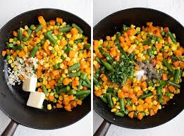 how to cook frozen veggies