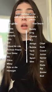 Slim Girl Nick Names