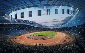 Set to be built alongside the stade de france stadium, which will host the games' opening and closing ceremonies as well as athletics events, the timber aquatic. Budapest 2024 Showcases Images Of Proposed Olympic Park Cluster Gamesbids Com