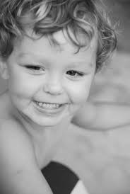 Portrait of Trevor almost 3 years old