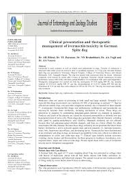 Signs of ivermectin toxicity in dogs can occur acute or subacutely. Pdf Clinical Presentation And Therapeutic Management Of Ivermectin Toxicity In German Spitz Dog