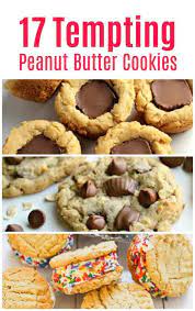 17 Tempting Peanut Butter Cookies You Ll Go Nuts Over Dessert Recipes Easy Peanut Butter Cookies Butter Cookies