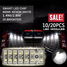 12v Ledsmd 5050 Led Super Light For Truck Bed Lighting Kit Pickup Bed Light Waterproof Size 1 4m 2 8m Wish