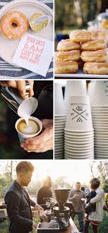 Inspiration For A Sunrise Wedding Cute But Don T Know If I Could Do A 6am Wedding Coffee Bar Wedding Fun Dessert Bars Wedding Dessert Table