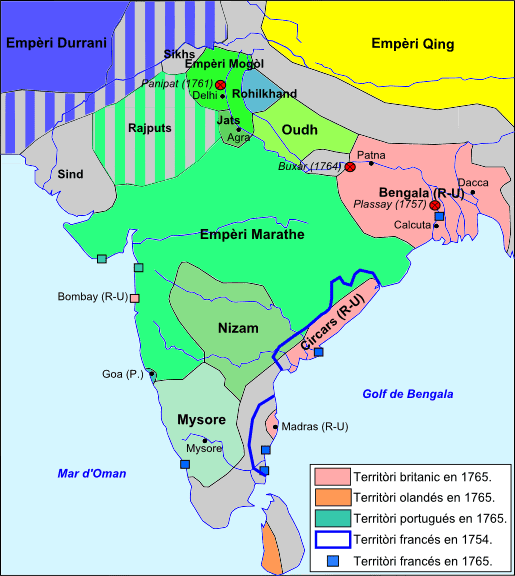 Delete – British colonialism in India in the 18th century – subratachak