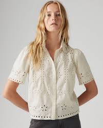 Rayne Camp Shirt - White | Levi's® GB