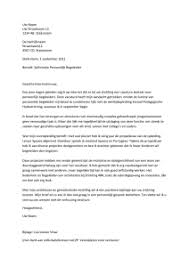 Voorbeeld Curriculum Vitae Succesvolle