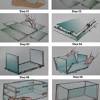 Bahkan, anda dapat membuat aquarium hanya dari toples kaca dengan tampilan unik yang sederhana. 1