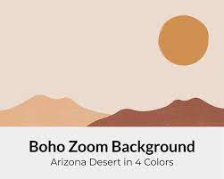 Boho Zoom Background Pack For Online Meetings Virtual Etsy Background Met Online Animals For Kids
